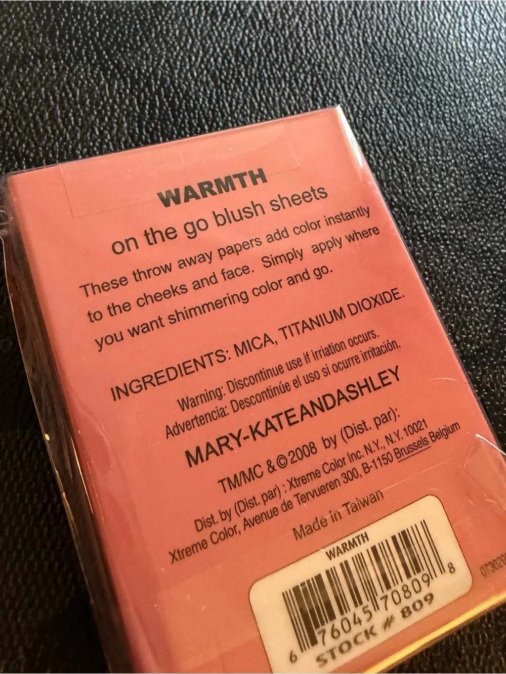 Y2K Mary-Kate & Ashley Paper Me Pretty Blush Sheets NIP Rare